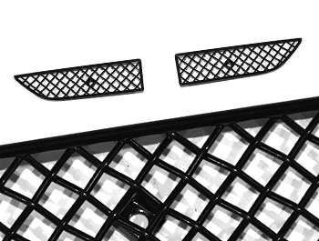 Zunsport Black Nylon Coated Upper Grille - Isuzu D-Max 2017>
