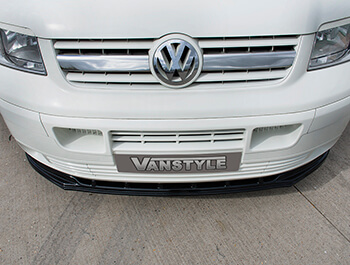 Stainless Steel Twin Piece Limo Grille - VW T5 Transporter 03-09