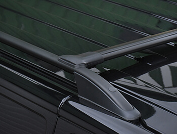 VW Amarok Black Aluminium Cross Bar Set