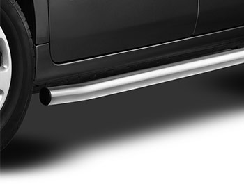 Cobra Brushed Stainless 60mm Side bars - Partner/Berlingo/Tepee