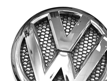 VW Replacement Front Polished Chrome Badge - VW T5 10-15
