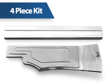 Polished Stainless Steel Inner Door Sill Covers - Connect 2014>