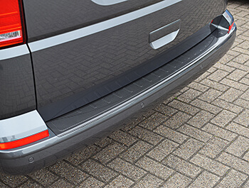 VW T6 T6.1 Tailgate 15> Real Carbon Fibre Bumper Protector
