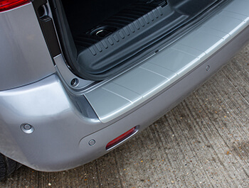 Silver ABS Rear Bumper Protector - Proace/Expert/Dispatch 16>
