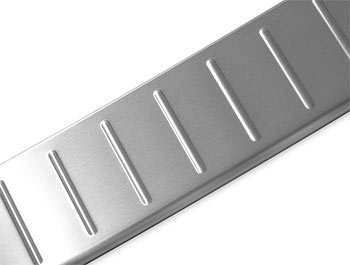 Brushed Stainless Steel Rear Bumper Protector - Crafter / TGE