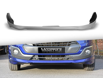 PU Sport Front Splitter - Primed - Transit Custom 2012-2018