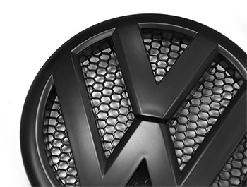 VW Replacement Front Matte Black Badge - VW T5 10-15