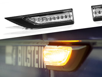 LED Non-Sequential Side Repeater Pair - Clear - VW T6 15>