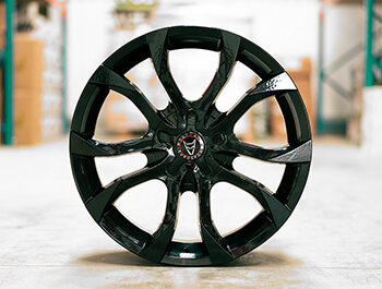 Wolfrace Assassin Gloss Black 18" Alloy Wheels - Connect 03>