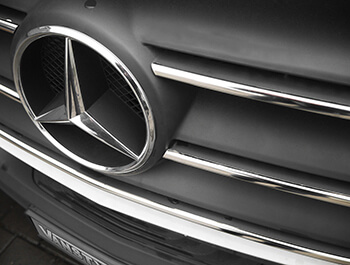 Polished Stainless Steel Grille Trim - Mercedes Sprinter 18>