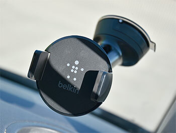 Adjustable Suction Mounted Phone Holder from Belkin - VW T6 15>