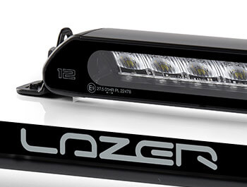 Lazer Linear-12 Black Led Spot-Light - Single Unit - Universal