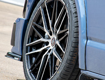 Wolfrace Sportline Black & Polished 20\" Alloy Wheels - VW T5/T6