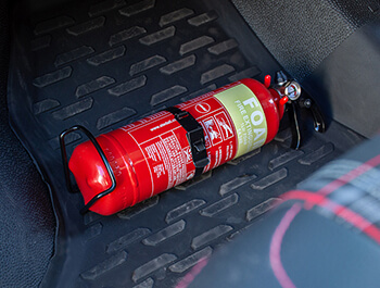 Foam Fire Extinguisher With Mounting Bracket - 1 Litre