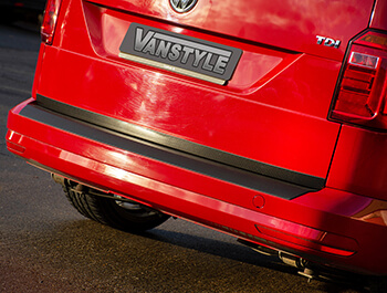 Real Carbon Fibre Tailgate Trim Line - VW Caddy 15>21