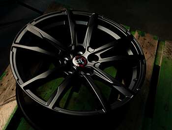 Wolfrace Dortmund Matte Black 19in Wheel & Tyre Set - VW T5 T6