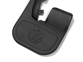 Genuine VW Front Mud Flaps Pair - VW T4 1990>2003