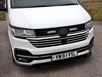 Polished Stainless Steel 5 Piece Grille Trims - VW T6.1 19>