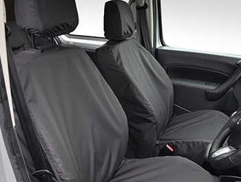 100% Waterproof Tailored Black Seat Covers- Mercedes Citan 2013>