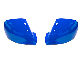 Upper Wing Mirror Replacement Cover Pair - Blue Ed. - VW T5 T6