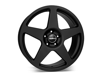Calibre Five 18" Matte Black Alloy Wheels - VW T5 & T6
