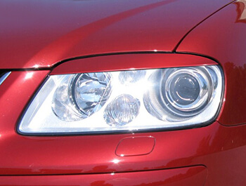 RDX Evil Eye Headlight Brow Covers Pair - VW Caddy 2004>2010