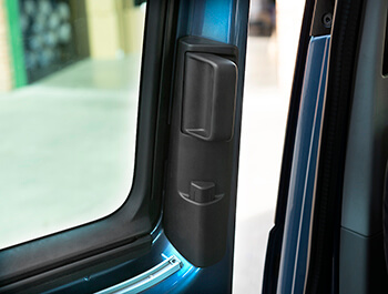 Genuine VW Sliding Door Handle Trim Surround + Clips - VW T5/T6