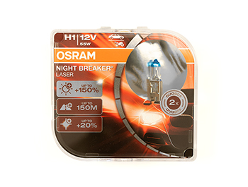 Osram Night Breaker Laser 150 H1 Upgrade Bulb Set - Vanstyle