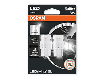 Osram LEDriving SL Bright White W21W Upgrade Bulb Set