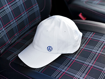 Genuine VW White Baseball Cap - One Size