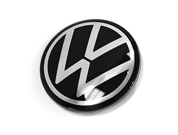 Genuine VW New Logo Alloy Wheel Centre Hub Cap 65mm