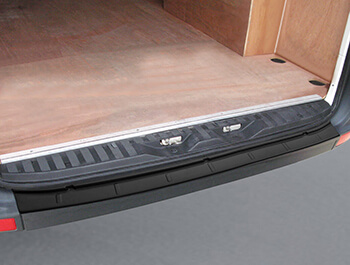 Textured Black ABS Rear Bumper Protector - Crafter/Sprinter