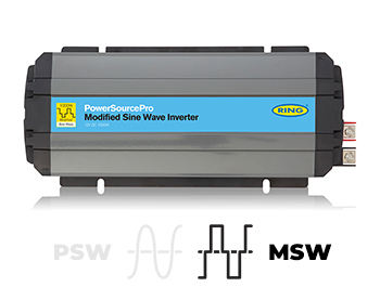 Ring PowerSourcePro MSW Inverter - 1000W 12V DC