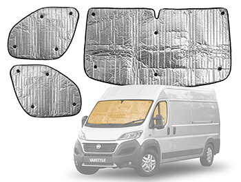 Thermal Blinds Front Set 3 Piece - Ducato/Boxer/Relay 07>