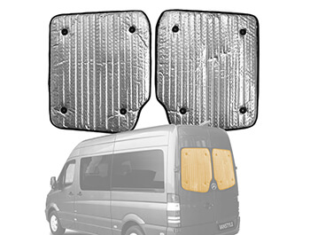 Thermal Blind Rear Twin Door 2 Pc - Sprinter/Crafter 06>18