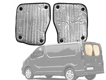 Thermal Blind Rear Twin Door 2 Piece - Vivaro/Trafic/NV300