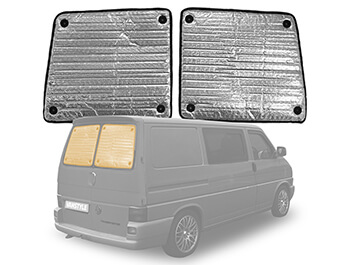 Thermal Blind Rear Twin Door 2 Piece - VW T4 Transporter 90>03