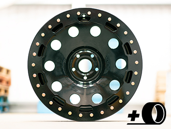 Tuff Torque Beadlock 20" Black Steel Wheel & Tyres 5x120 Crafter