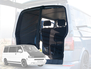 Magnetic Fitting Tailgate Mosquito Net  VW T4 90>03