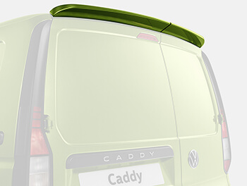 Genuine VW Twin Door Roof Spoiler - VW Caddy Mk5 21>