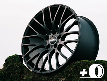 Calibre Altus Matte Black 20” 5X120 Wheel & Tyre