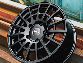 Calibre T-Sport 18" Gloss Black Alloy Wheels - Ford Custom 12>