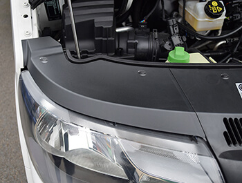 Genuine VW Headlight Trim Cover + Clips T5 2010-15