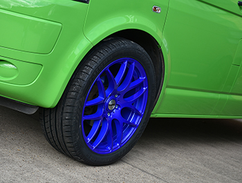 Calibre Exile-R Sparkling Blue 20\" VW T5 T6 Alloy Wheels