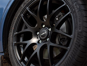 Calibre Exile-R Matte Black 20" Alloy Wheel & Tyre - VW T5 T6
