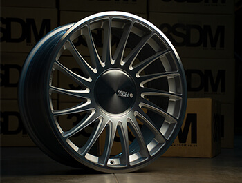 3SDM 0.04 Silver Cut - 19\" Alloy Wheels - 5x112
