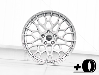 SuperMetal Cell 20x9J 5x120 Hyper Silver Wheel & Tyres - T5 T6