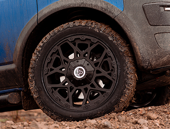 Wolfrace Explorer Sahara Matte Black 18" Wheel & Tyre - VW T5 T6