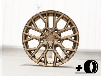 Velare VLR-T 18" Satin Bronze Alloy Wheel & Tyres 5x160