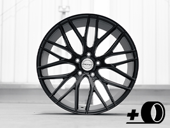 Inovit Blitz 20" Satin Black Alloy Wheel & Tyres - T5 T6